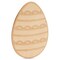 Scalloped Wood Easter Egg Cutouts, 5"-14”, 1/8" Thick |Woodpeckers